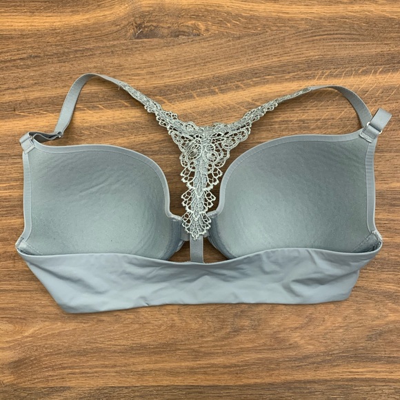 Front Close Lace Racerback Bra - Picture 2 of 3